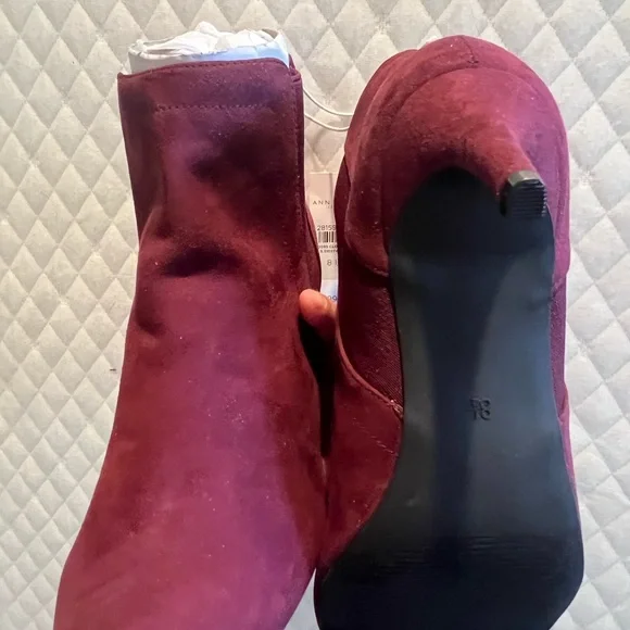Ann Taylor Red Boots - Picture 4 of 4